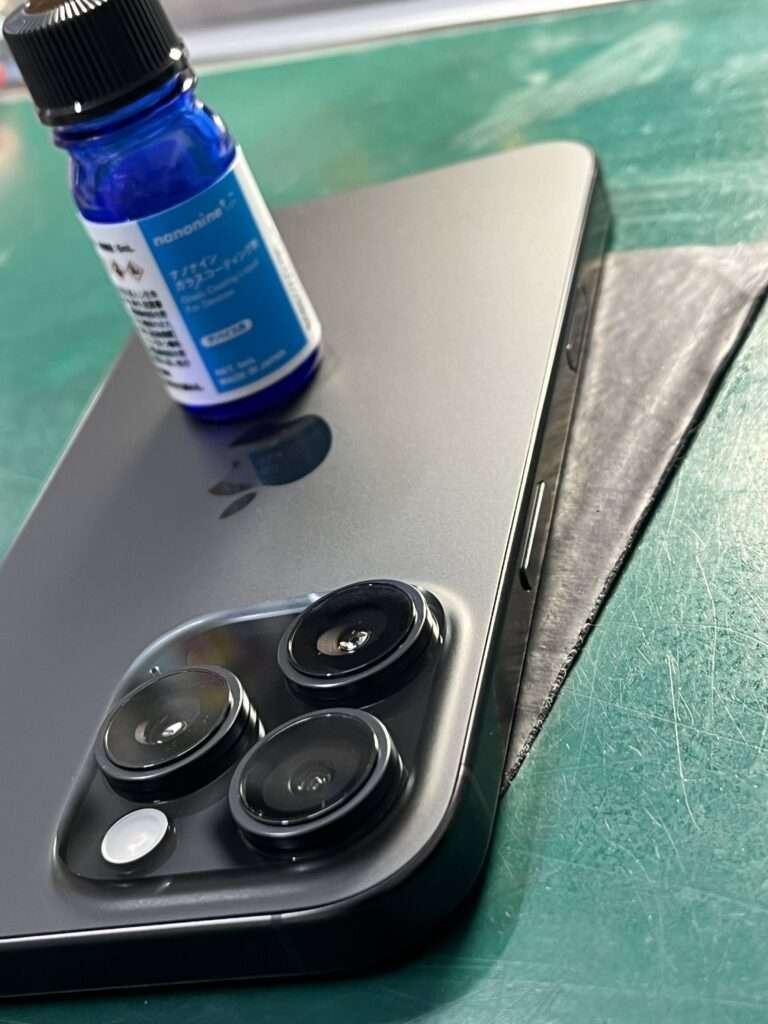 iPhone 16 Pro ガラスコーティング ご依頼ありがとうございました!!