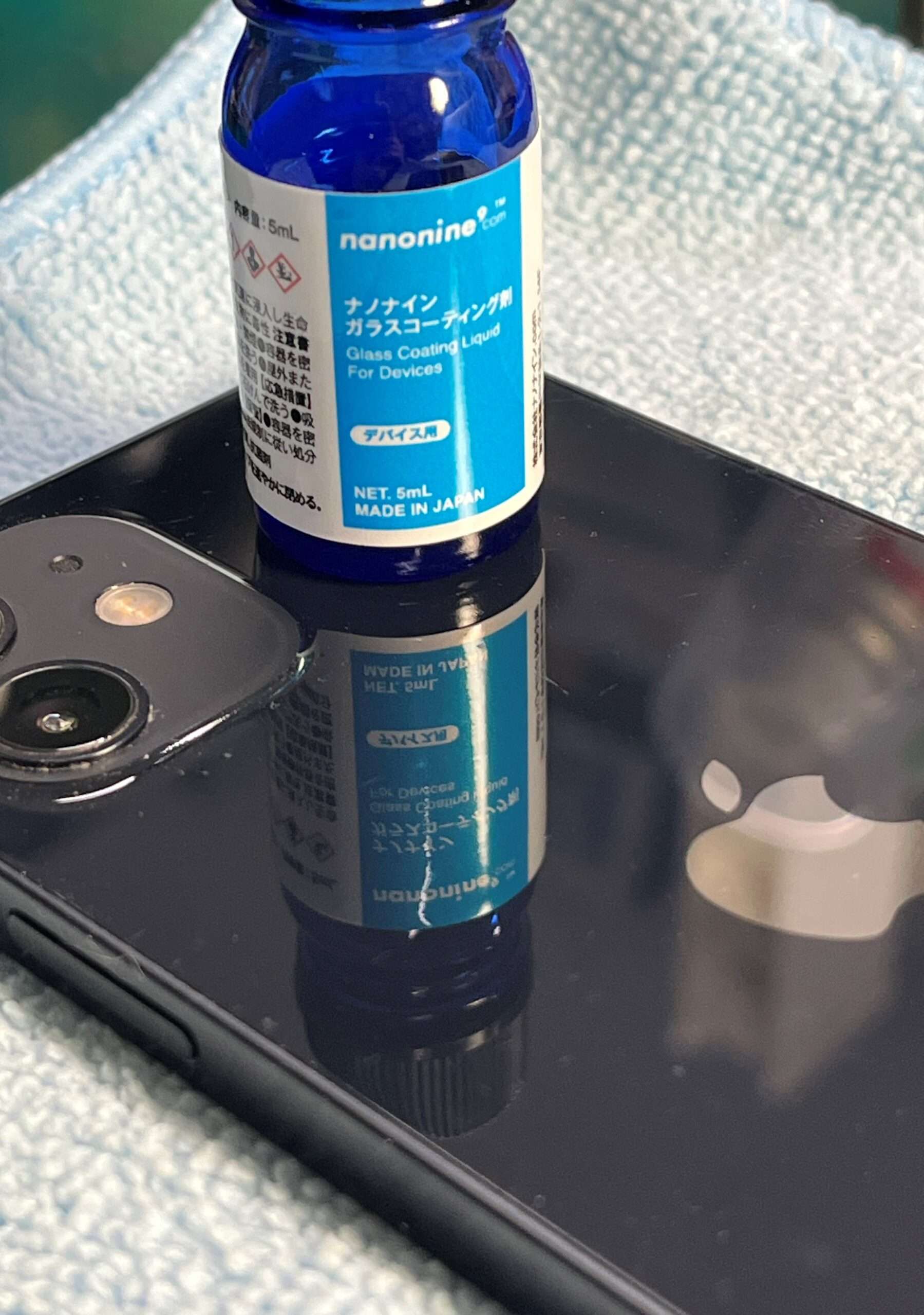 iPhone12ガラスコーティング